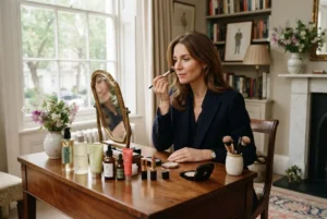British beauty culture showing modern British beauty habits and skincare