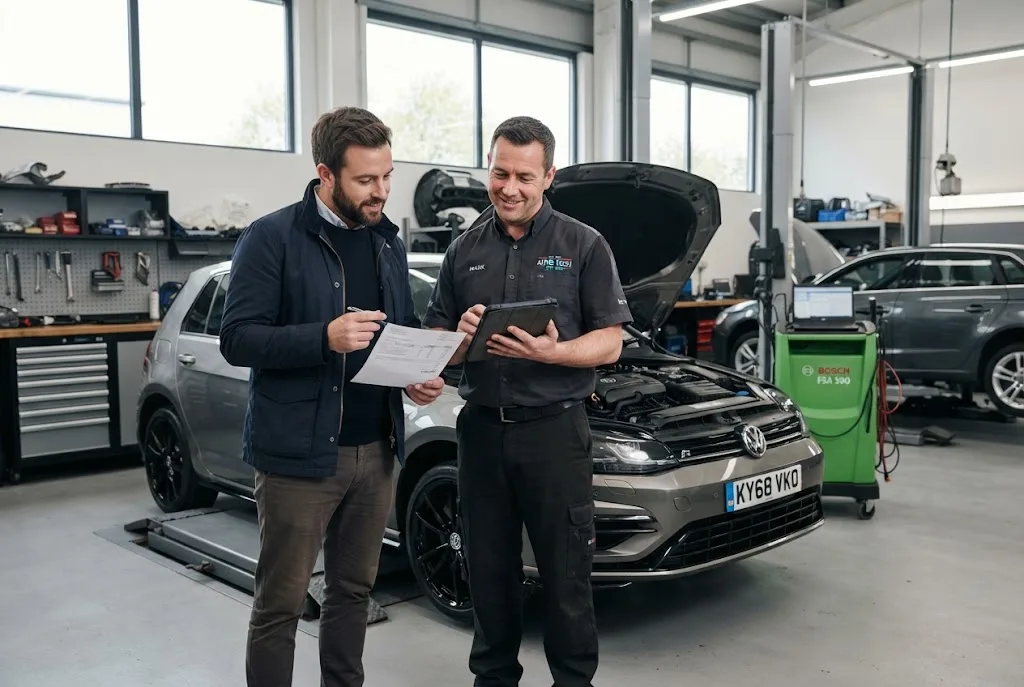 Car service cost guide for UK vehicle maintenance