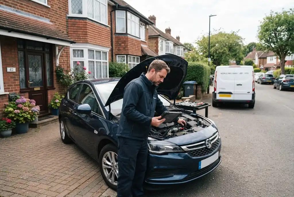 Mobile auto service with a professional UK mobile mechanic